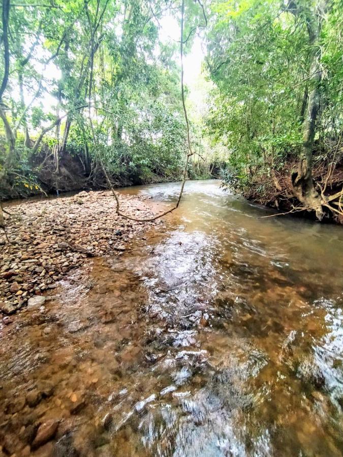 Апарт отель Chale Aguas Claras Капитолиу Экстерьер фото